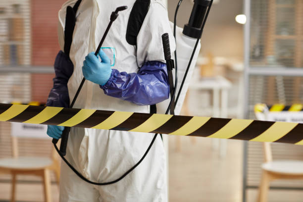 Professional Biohazard Cleanup technician working in South Bend, NE